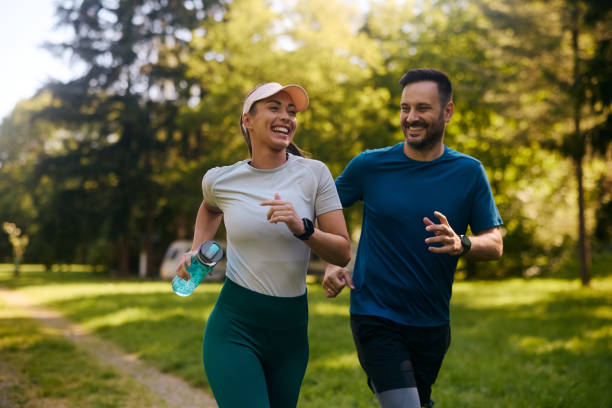 Illustration of a person enjoying an outdoor movement activity